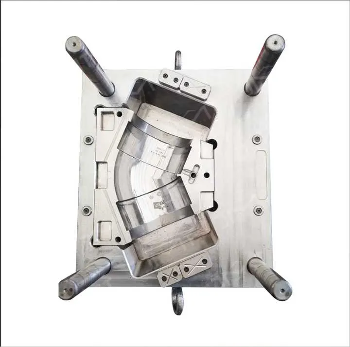 Mould Factory Dongguan 1million Shots Standard Injection Mold 6 ''45 Degrees Elbow Pipe Fitting Mould - Image 2