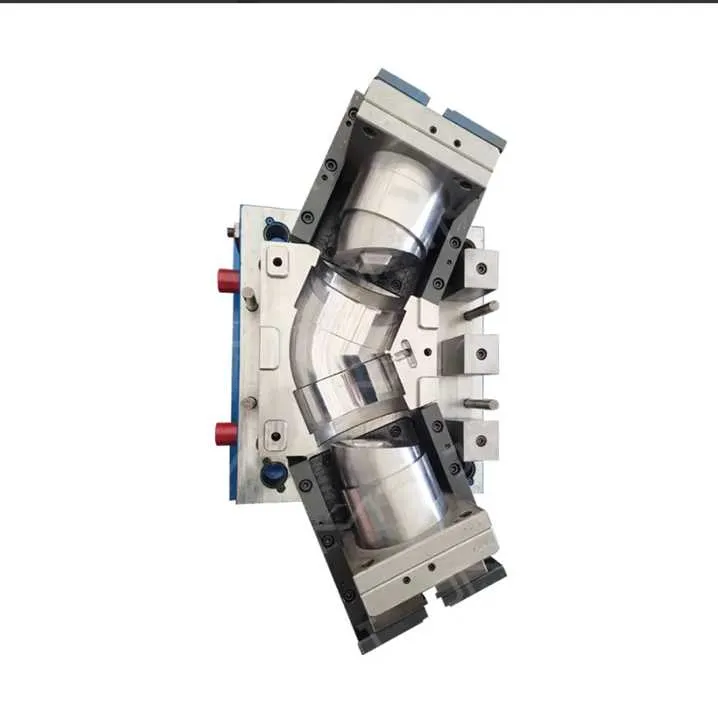 Mould Factory Dongguan 1million Shots Standard Injection Mold 6 ''45 Degrees Elbow Pipe Fitting Mould