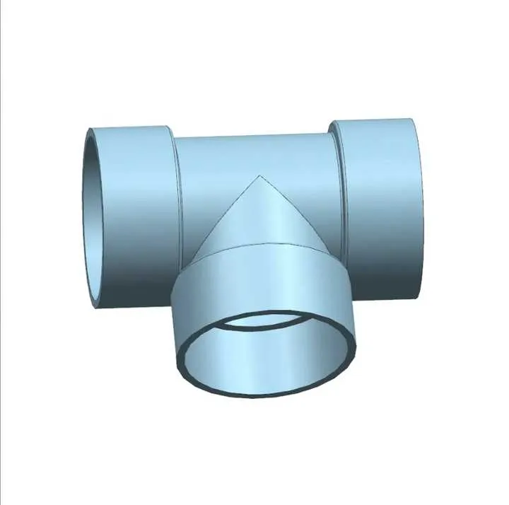 Industrial T type Pipe Fitting Tool Mold Pipe Form Mould Tool Use Pipes